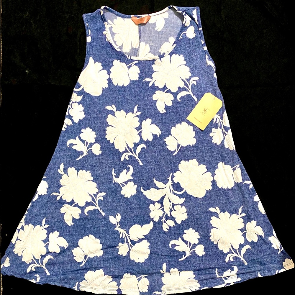 Baby Blue Shift Dress